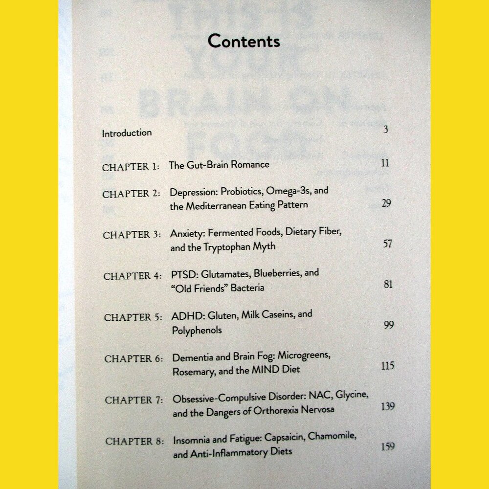 Book - This is Your Brain on Food ... Fight Depression, Anxiety ... and More - Picture 3 of 15